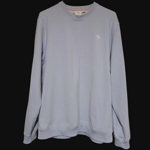 Puma & Arnold Palmer Collab Light Blue Cloudspun Pullover Sweater Womens Large